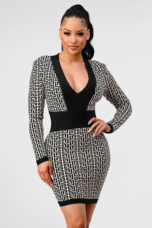 COCO BANDAGE DRESS