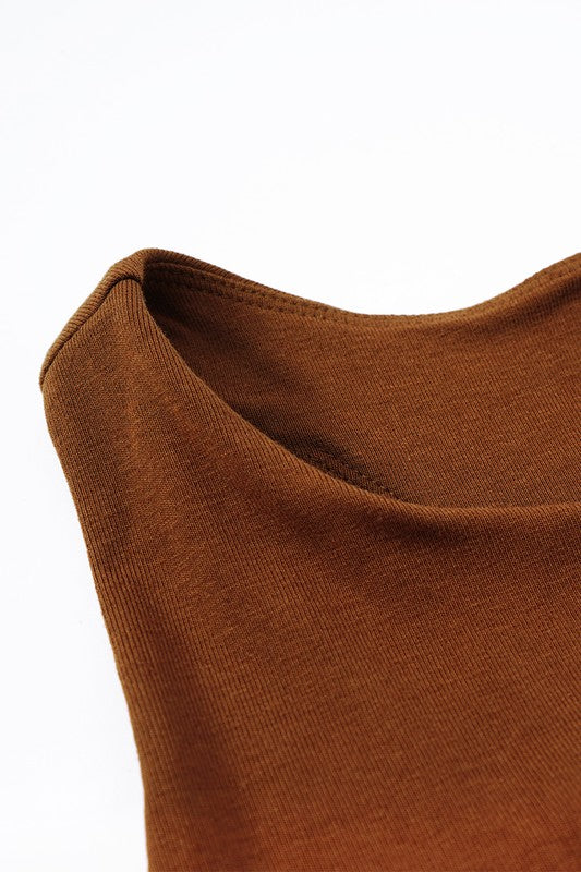 slim skinny hip wrap dress