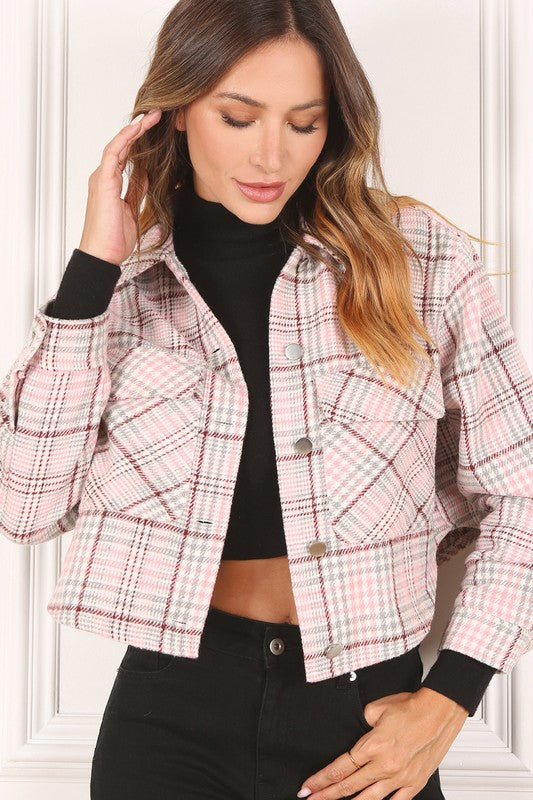 Plaid Bae Jacket