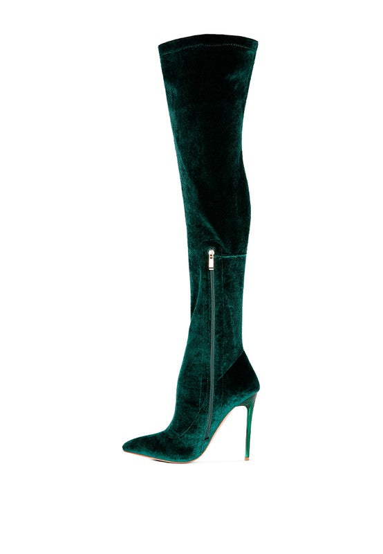 Madmiss Stiletto Calf Boots