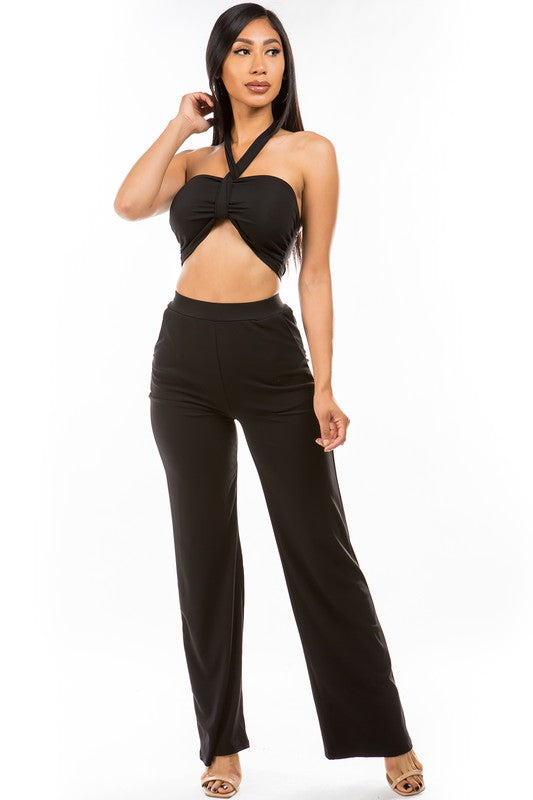 VIVID TWO  PIECE PANT SET