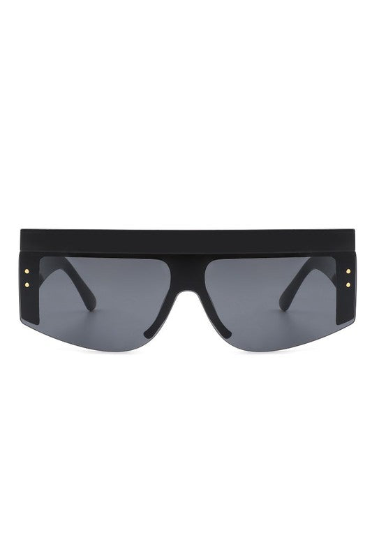 Square Half Frame Vintage Fashion Sunglasses