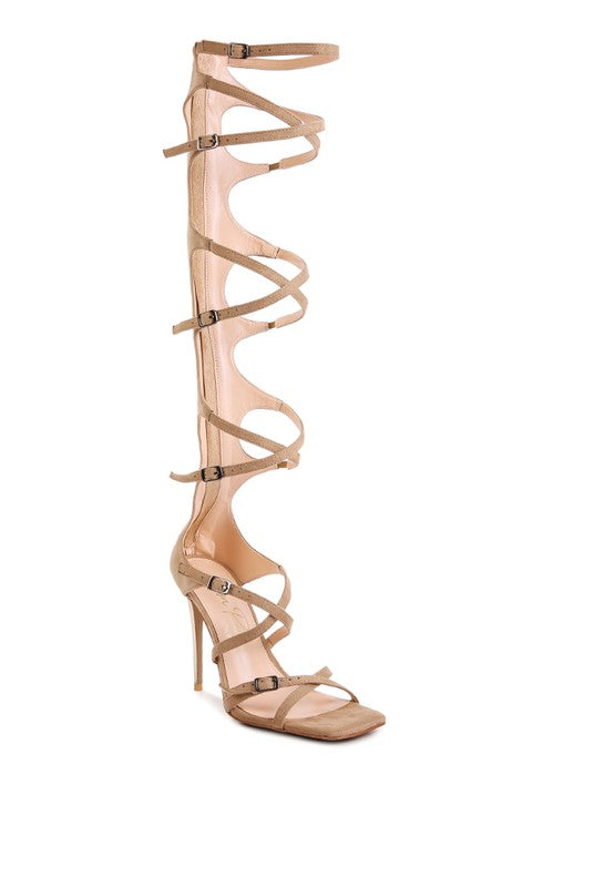 Strappy Stiletto Heels