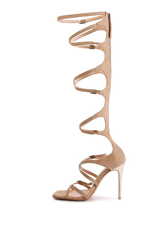 Strappy Stiletto Heels