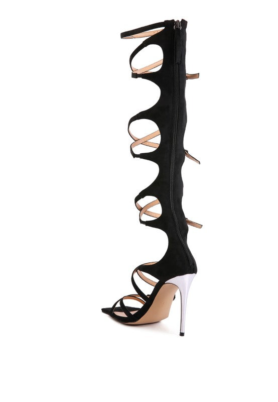 Strappy Stiletto Heels