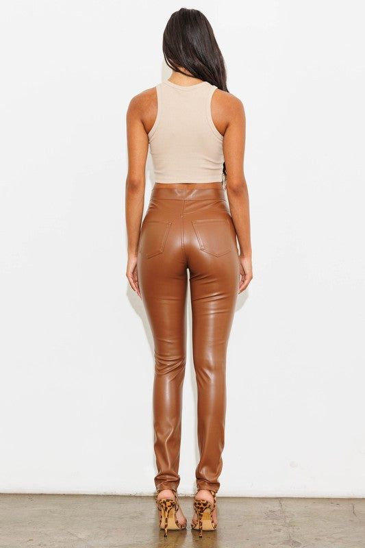 CARAMEL SKINNY JEAN