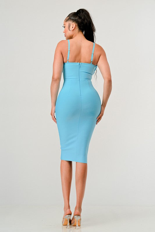 Midi Bandage Holiday Dress