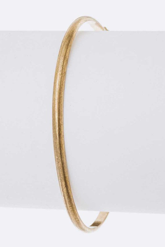 Strand Pearl Hook Bangle