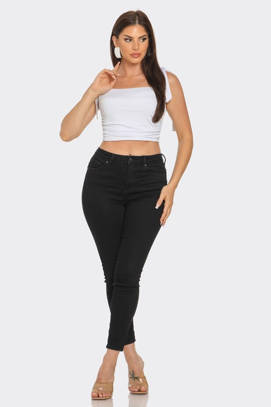 Bow Strap Crop Top