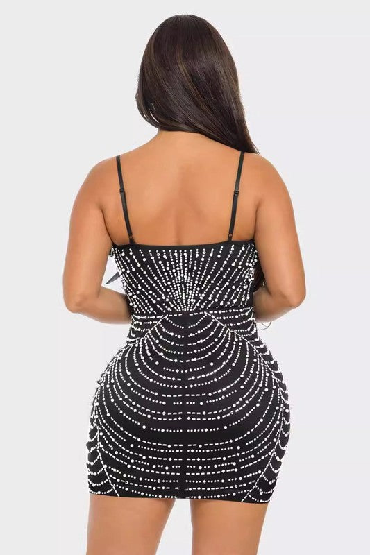 Diamond Pop Black Dress