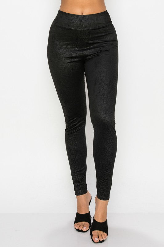 Black Leopard Print Set