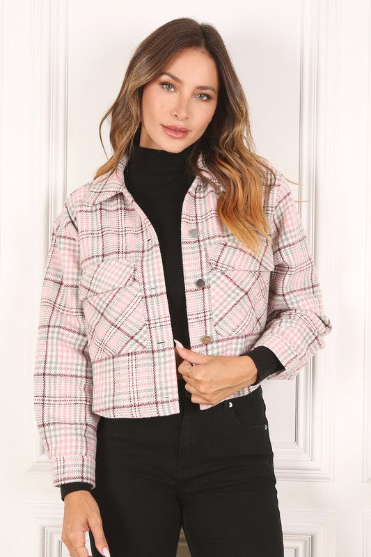 Plaid Bae Jacket