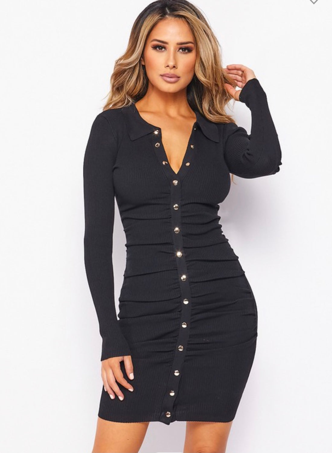 Black Bankroll Bae Dress